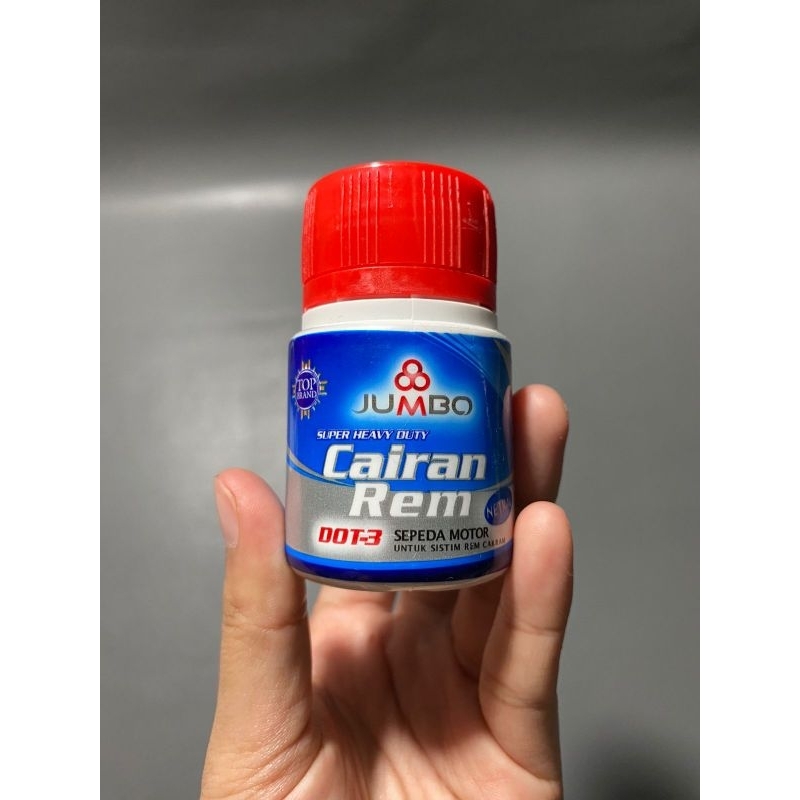 Oli Rem Motor Dot 3 Jumbo 50 ml Warna Merah Minyak Rem Motor Dot 3