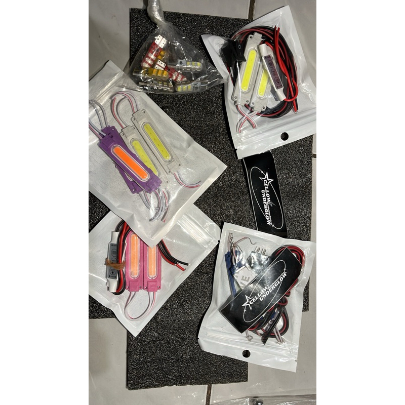Lampu kolong motor mobil universal include lampu kolong modul kabel dan saklar on off