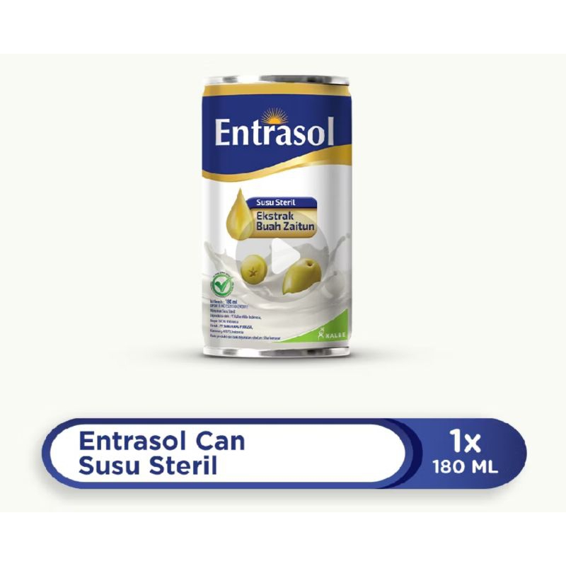 

Entrasol Susu Steril lansia 180ml