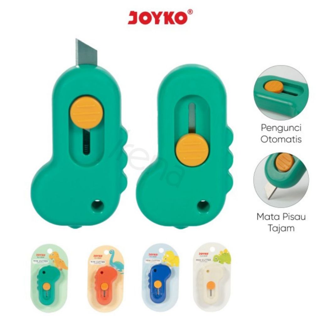 

Joyko Mini Cutter Joyko CU-0509 Pisau Kecil Pemotong/ cutter multifungsi / Praktis, Berkualitas,