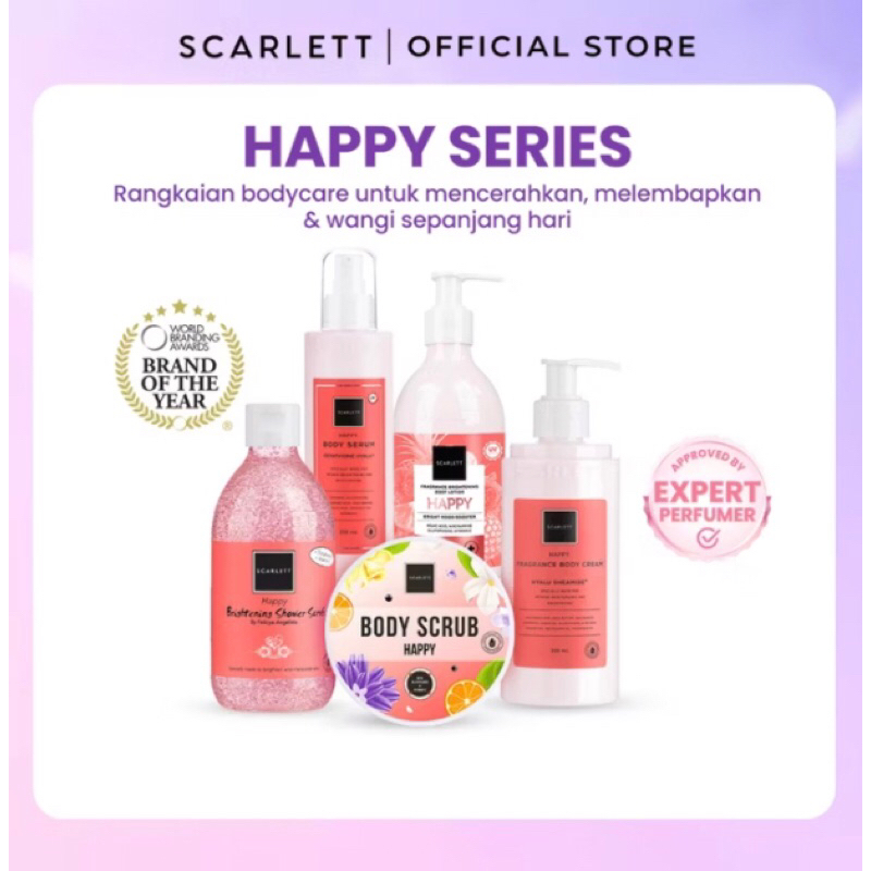 Scarlett Whitening Happy Series