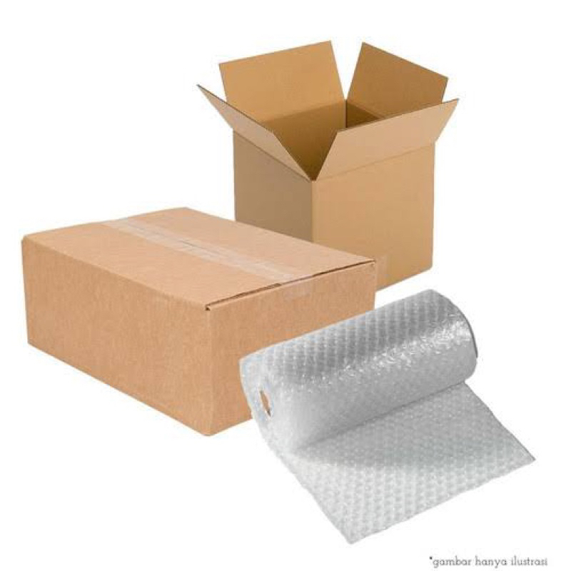 

tambahan packing dus dan bubble wrap