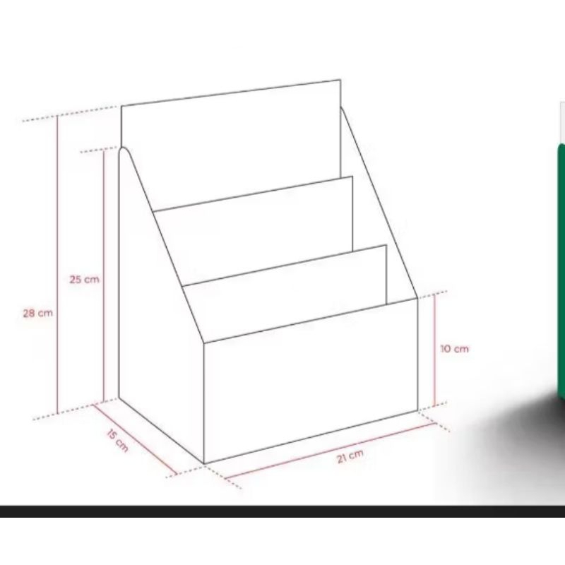 

Tempat brosur/Akrilik tempat brosur custom