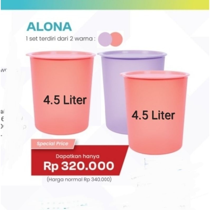 Alona Moorlife  4.5L ecer 1 pcs..Toples Alona