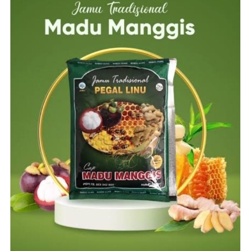 

Jamu tradisional MADU MANGGIS pegal linu rasa anggur segar