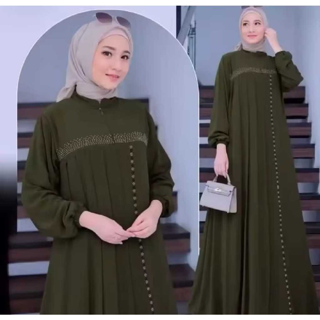 Favorit Abaya Marwah Gamis Abaya Turki Gamis Lebaran 2025 Model Gamis Terbaru