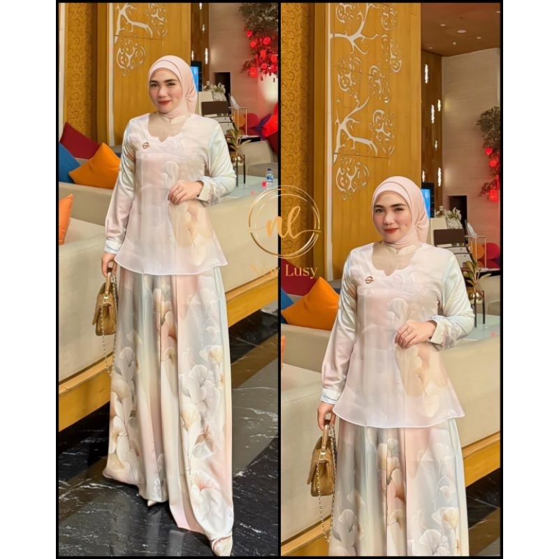 gisela dress by new lusy /gamis new lusy terbaru /gamis new lusy