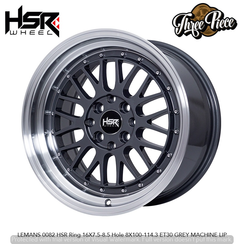 Velg Mobil HSR LEMANS R16 untuk Avanza Livina Galant Yaris Jazz Lancer Fiesta Brio DLL