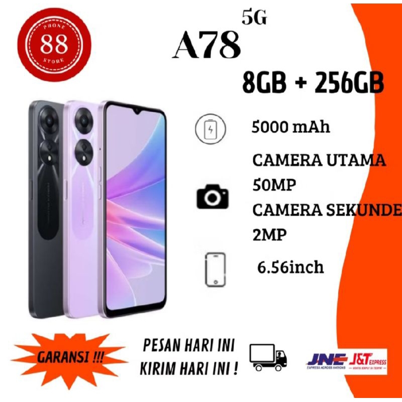 HP OPPO A78 || 8 GB+256 GB