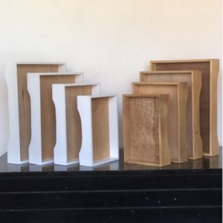 kotak hantaran berkaki segi 4 Box seserahan hantaran kayu berkaki / Baki Seserahan Rustic