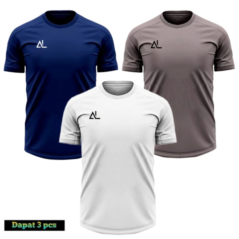 BAJU JERSEY KAOS OLAHRAGA PRIA WANITA SPORT FUTSAL SENAM LARI VOLY GYM BASKET
