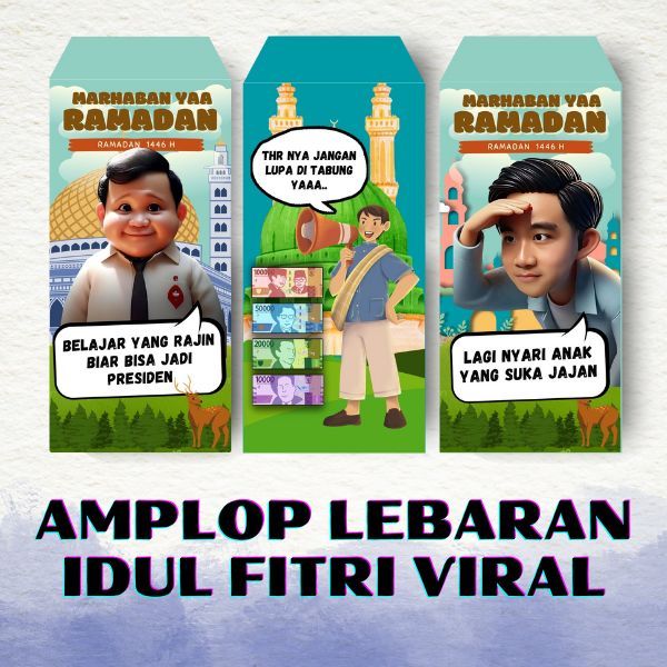 

Amplop Lebaran Idul Fitri 2025 – Amplop THR Lucu (Isi 10) | Tebal & Elegan