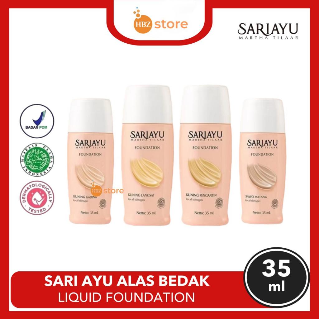 Sariayu FOUNDATION Alas Bedak Untuk Semua Jenis Kulit 35ML