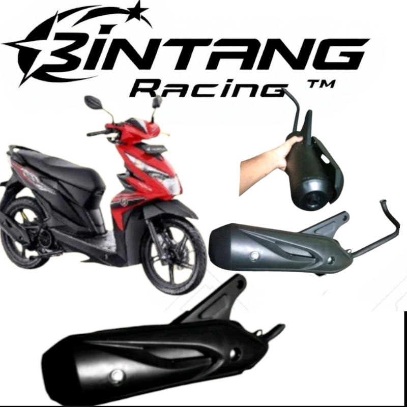 Knalpot setandar motor beat, suara setandar original.BEAT FI BEAT KARBU BEAT ESP
