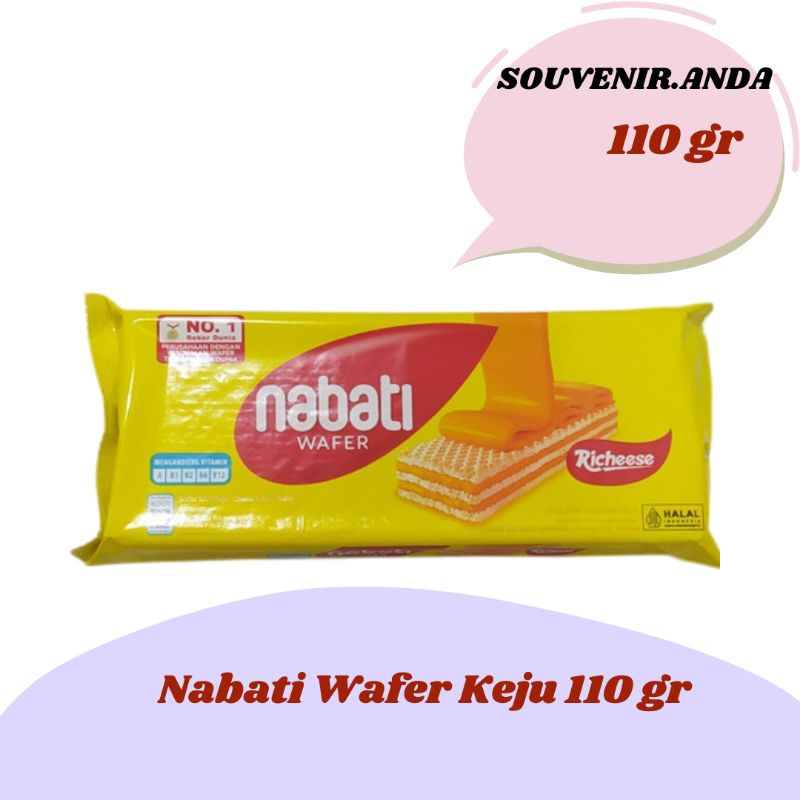 

Nabati Wafer Keju 110 gr