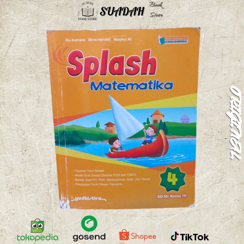 SPLASH MATEMATIKA SD KELAS 4 KURIKULUM MERDEKA YUDISTIRA