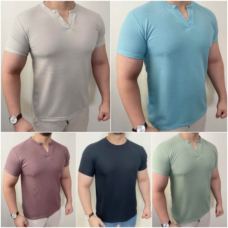 KAOS FASHION KOREA SHIRT PRIA OUTFIT PRIA OUTFIT PRIA KEREN OUTFIT KOREAN STYLE BAJU PRIA LENGAN PEN