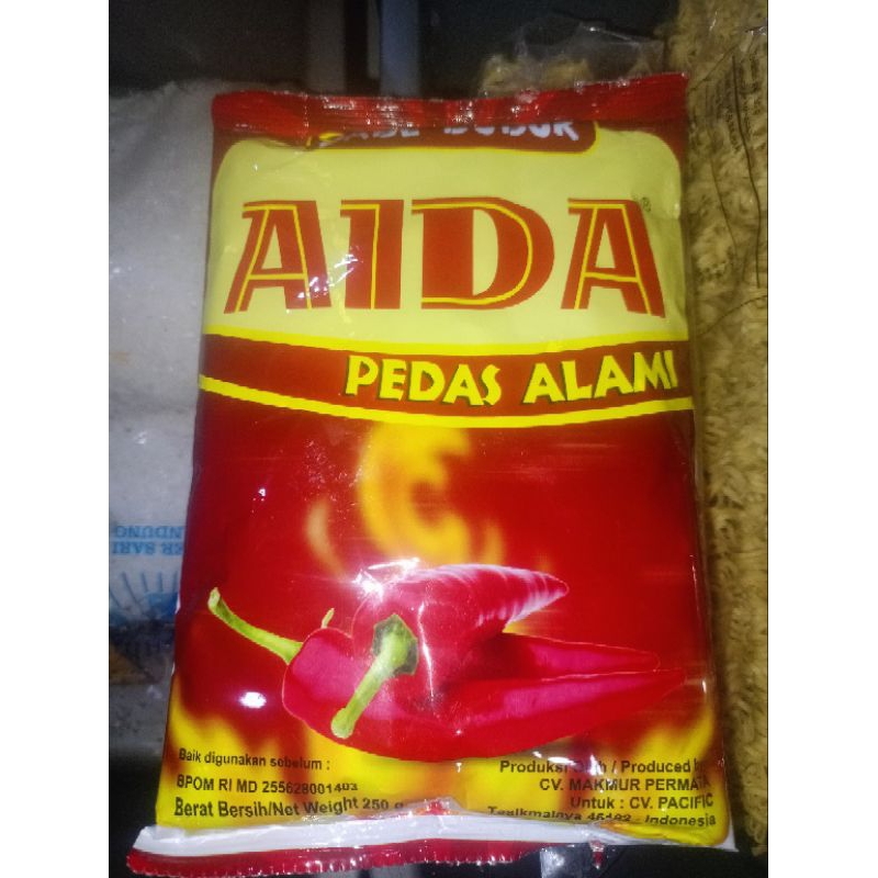 

cabe bubuk aida kemasan 250gr,cabe serbuk instan serbaguna