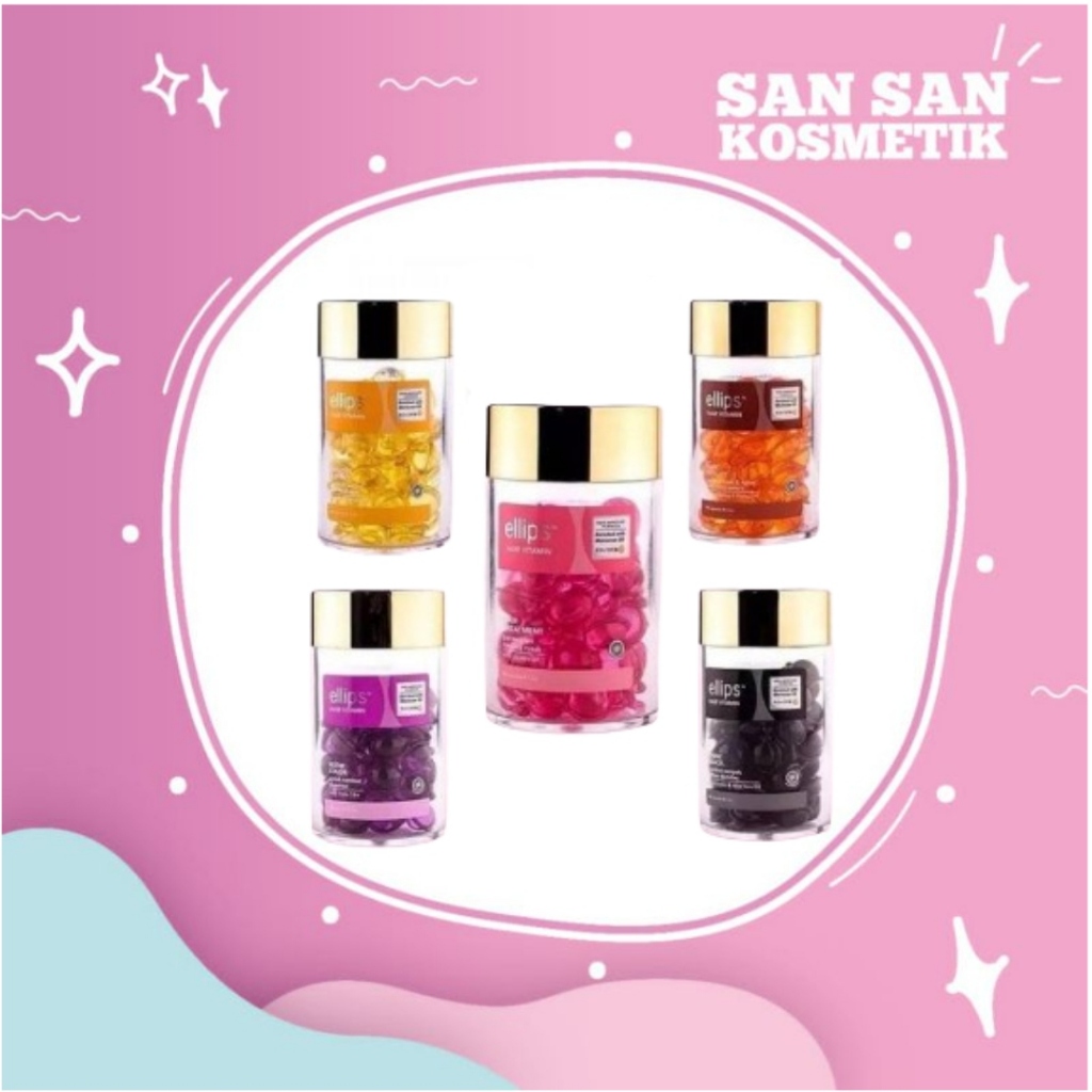 Ellips Hair Vitamin Botol - 50 Capsules
