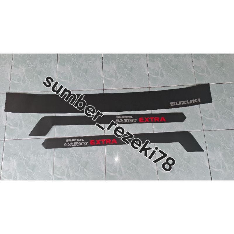 stiker sticker Suzuki carry pintu dop extra/stiker carry dop extra/stiker pintu dop extra/sticker Su
