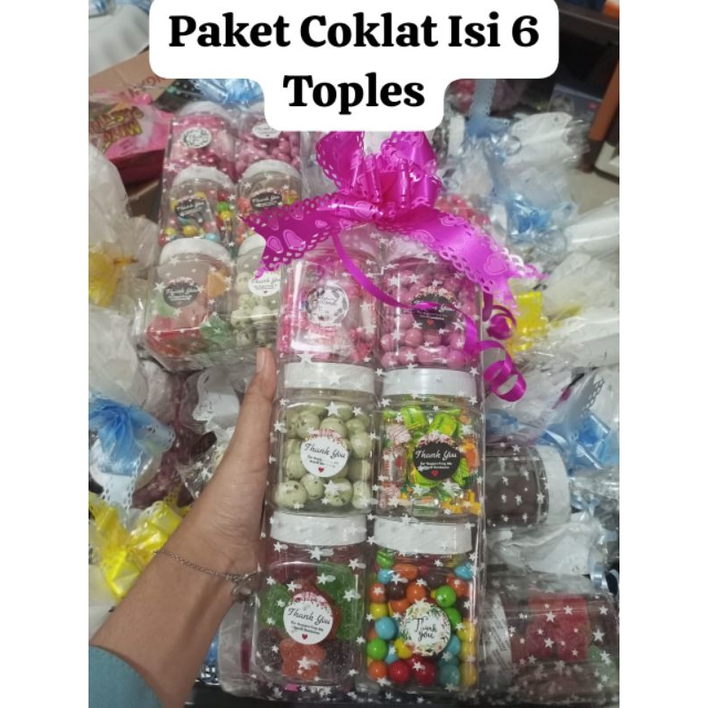 

Paket Coklat Isi 6 Topples