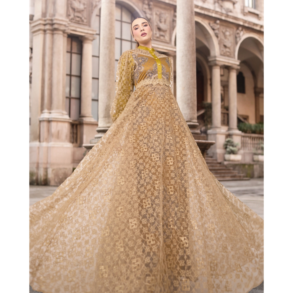 IVAN GUNAWAN PRIVE - Hellene Dress Gamis Busana Muslim Modest ORIGINAL By IVAN GUNAWAN