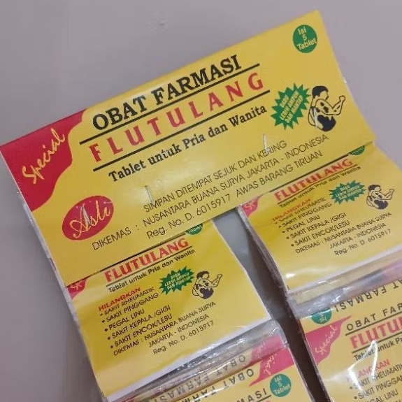 Obat Flu Tulang Original Isi 50 Sachet