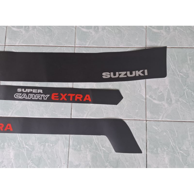 Jungle_Shop_ Stiker Sticker Suzuki Carry Pintu Dop Extra/Stiker Carry Dop Extra/Stiker Pintu Dop