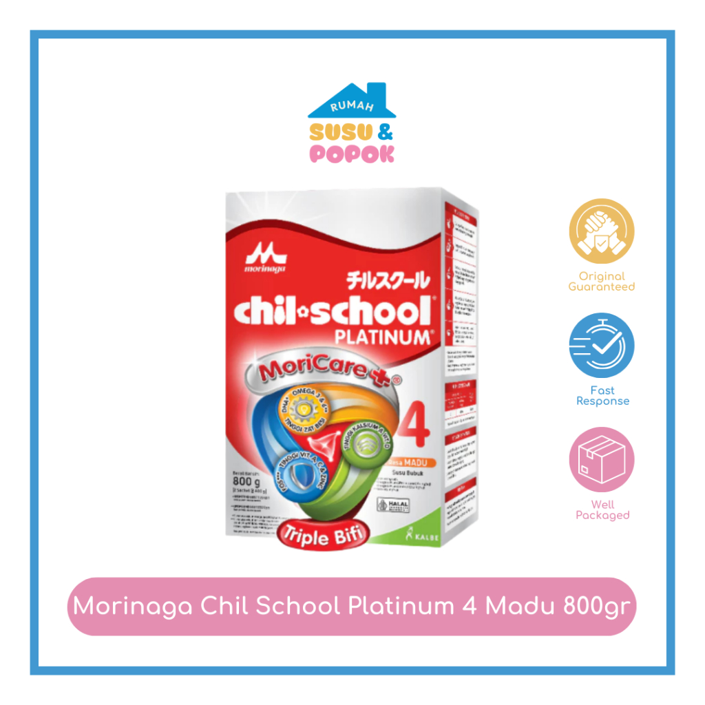 Morinaga Chil School Platinum 4 Madu 800gr