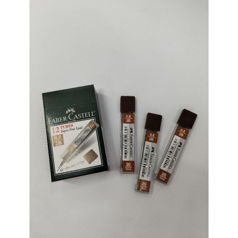 

Isi Pensil Mekanik Faber Castel 0.5 2B / Reffill Isi Pensil Mekanik 0.5 2B ,