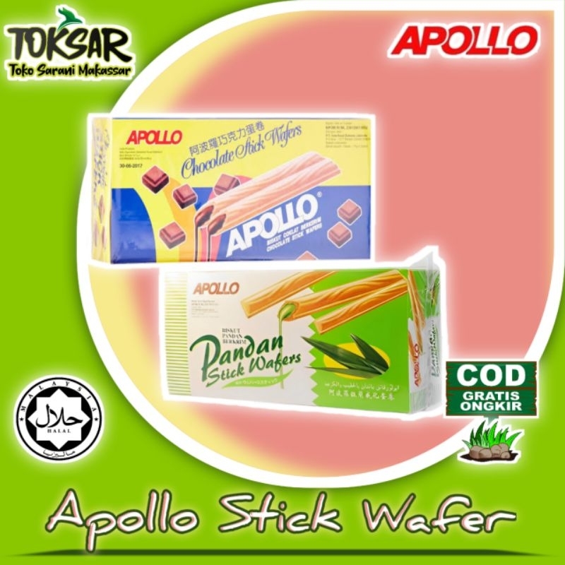 

Apollo Stick Wafer Malaysia (30pcs x 11gr)