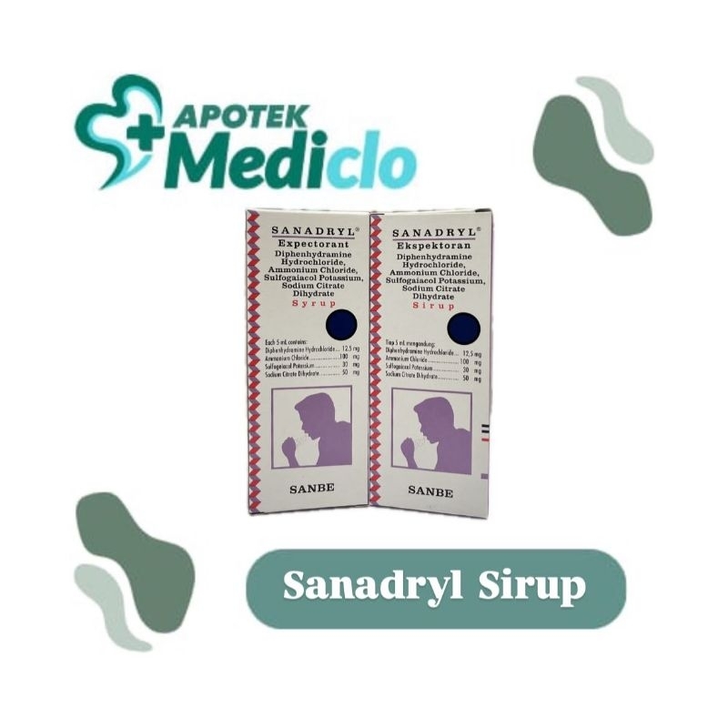 

Sanadryl Expectorant Sirup 60 Ml