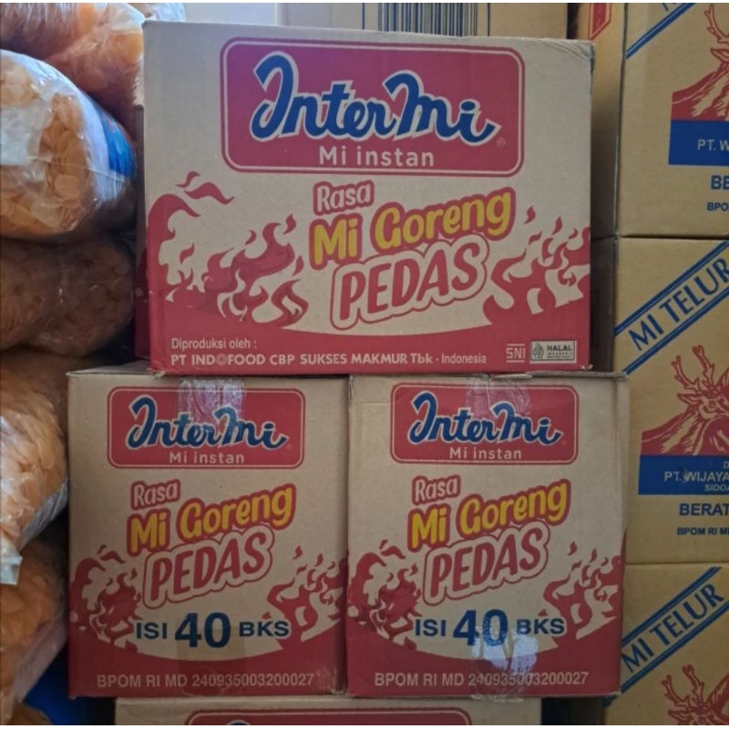 

Intermie mi goreng pedas 1dus isi 40 pcs