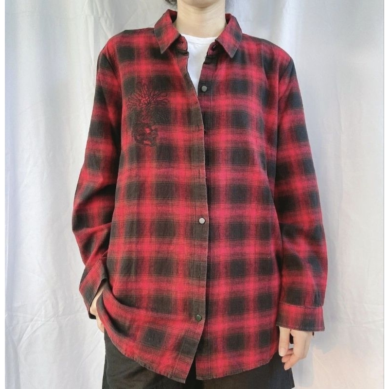 Kemeja Flanel Zishen