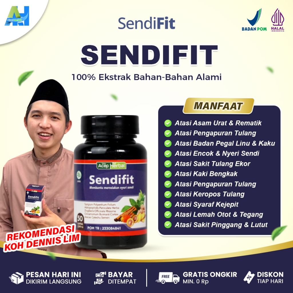 Sendifit Asli Original Atasi Patah Tulang Sendifit Asli Original Atasi Patah Tulang Rawan - Kaki Ben
