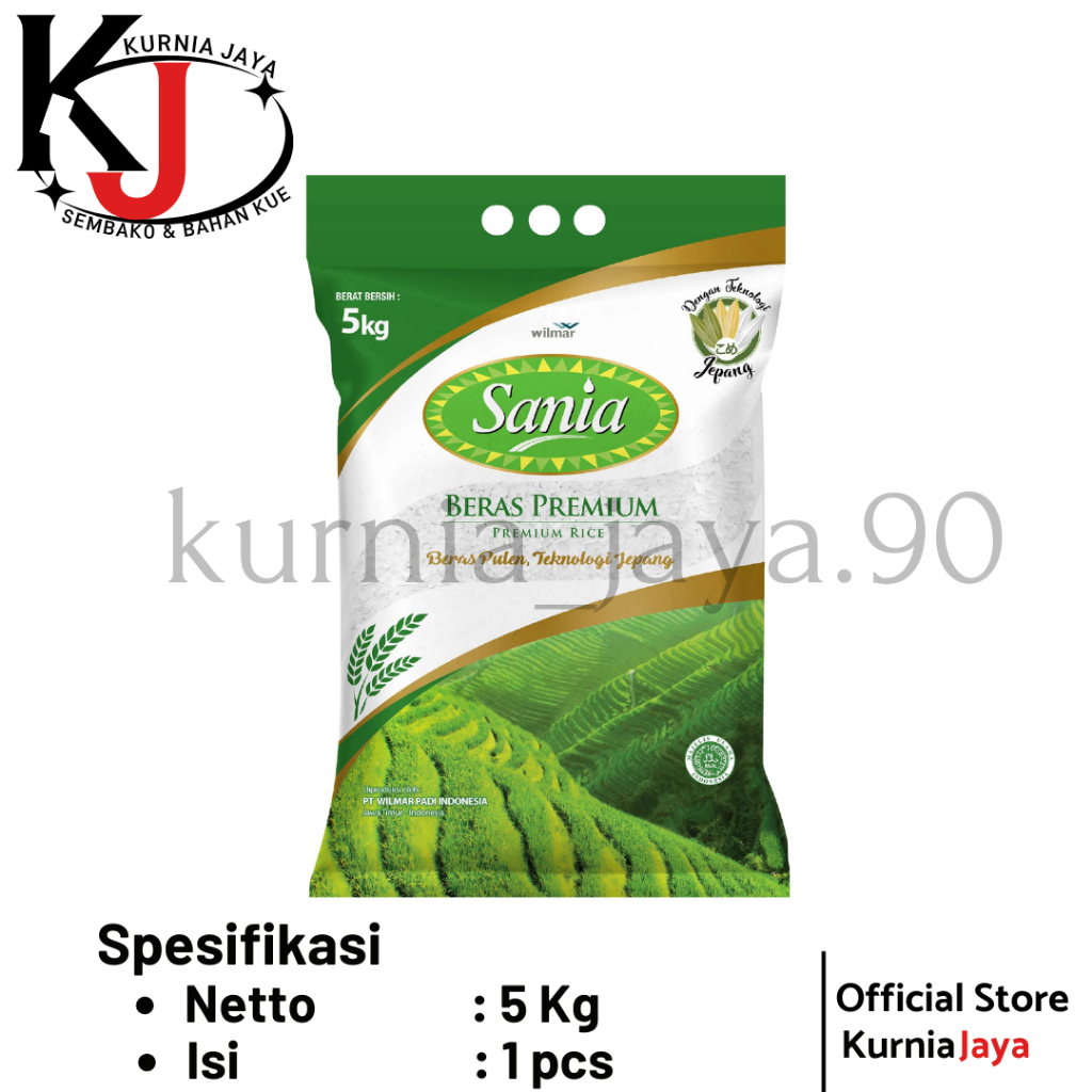 

[ SANIA ] Beras Premium 5Kg