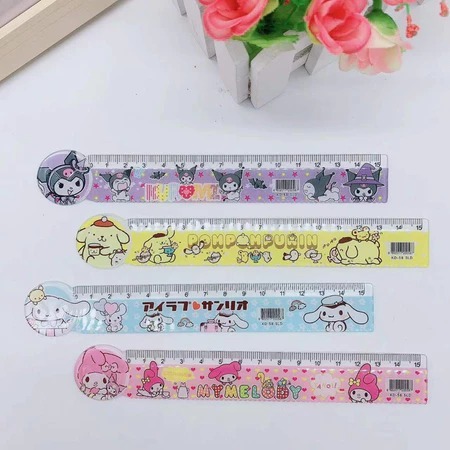 

RULER PENGGARIS ROL SANRIO 15CM ANAK SEKOLAH/ PENGGARIS KUROMI/CINNAMOROLL/MELODY