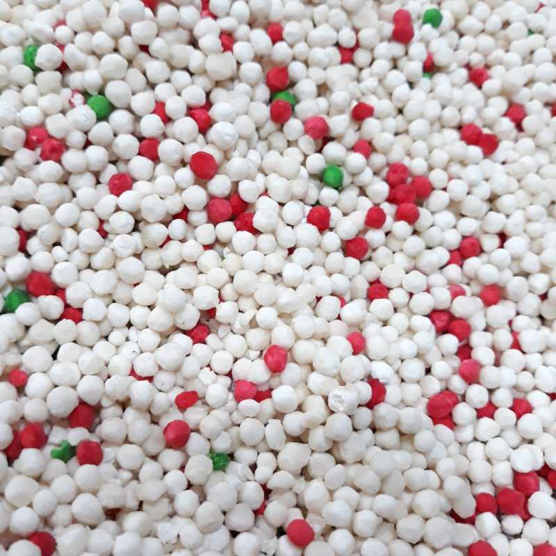 

Sagu Mutiara Warna Putih Merah Hijau (Tidak Mudah Hancur) | 1 KG | Makanan Minuman Nusantara