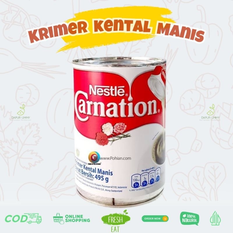 

CARNATION | Susu Krimer Kental Manis 495g