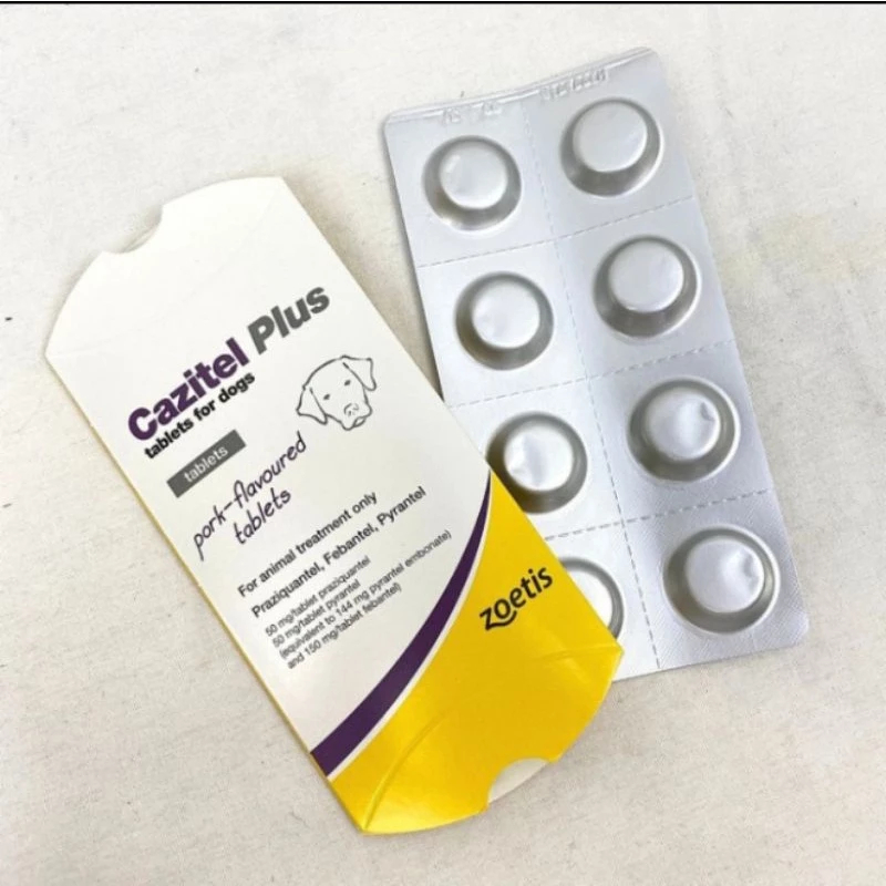 Cazitel Plus For Dogs - Obat Cacing Anjing Cazitel per Tablet