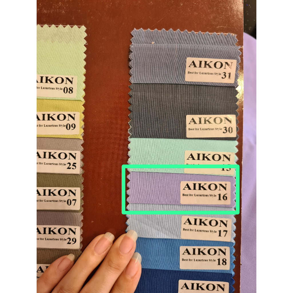 Kain Katun Jepang AIKON kode 16 (UNGU MUDA/LILAC)