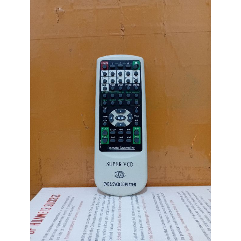 REMOTE CONTROLLER SUPER VCD MP3 CD PLAYER ORIGINAL