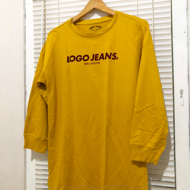 Prelove Crewneck Logo Jeans | Sweatshirt