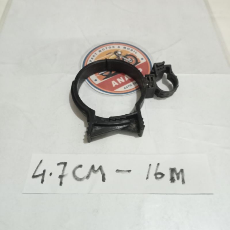 Plastik Klem Besar Kecil Klem Kabel Body Selang Pipa kawat dll Diameter  Lubang  47 mm yang Kecil 16