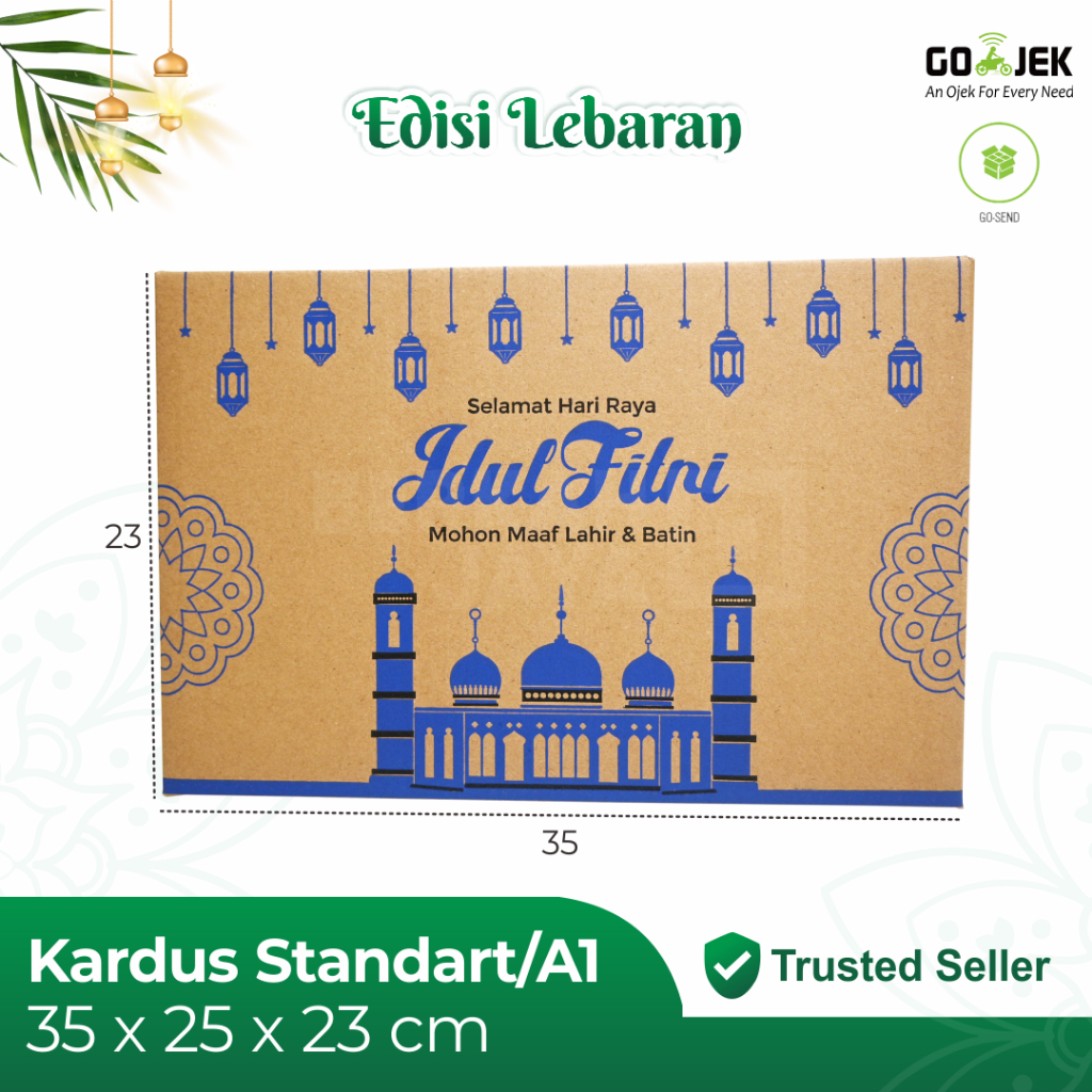 

PROMO Box Parcel 35x25x23 (Sedang) Kardus/Parcel/Parcell/Lebaran/Idul Fitri/Fitri/Eid Mubarak/Ied/Eid/Mubarak/box Paket Sembako 35 x 25 x 23 cm Bedug Coklat