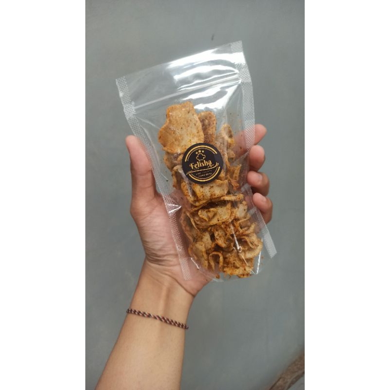 

Kripik Basreng Pedas Daun Jeruk 40gr