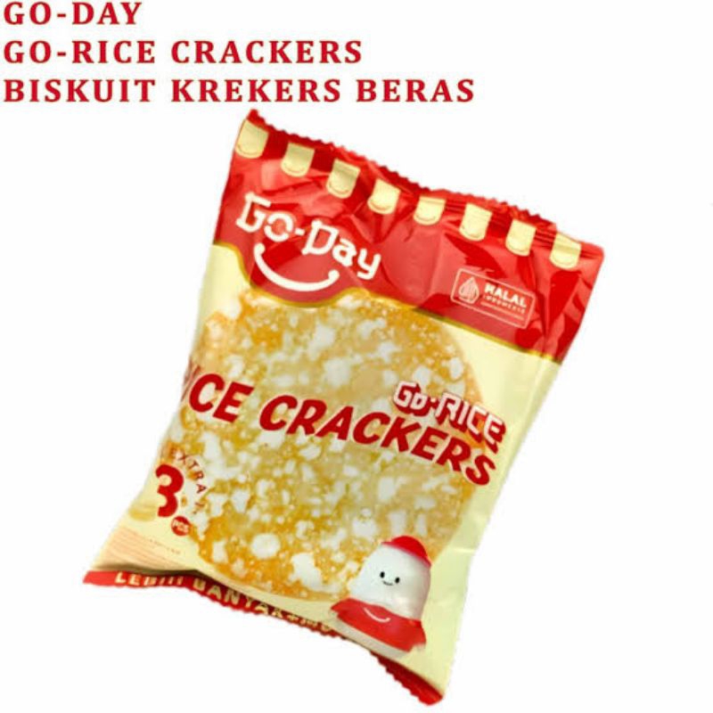 

Go Day Rice Crackers 16,5g isi 5