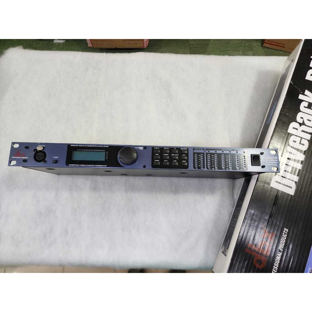 speaker Management DBX Drive Rack PA / DBX -PA – Full Komponen Fitur Fungsi