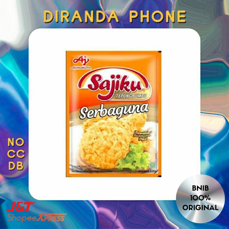 

sajiku tepung bumbu serbaguna 220 gr