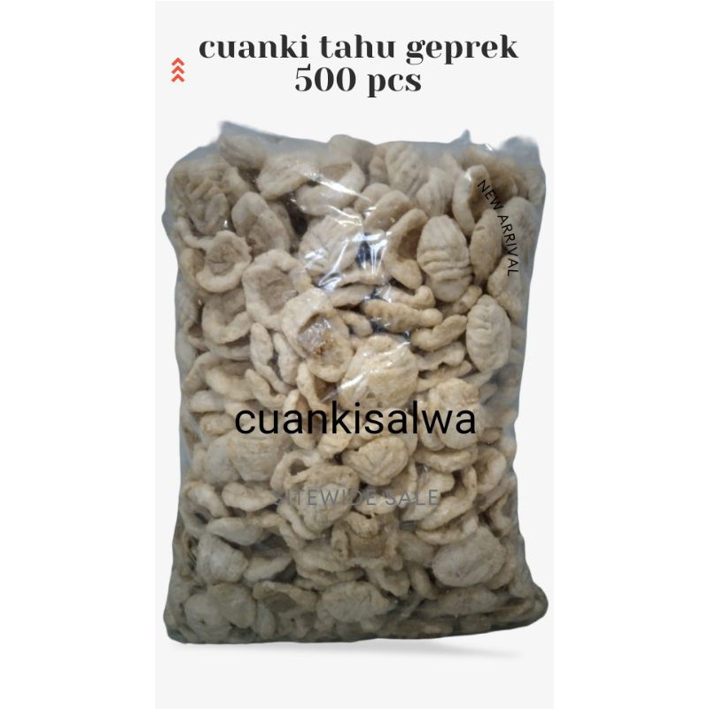 

cuanki tahu geprek 500lpcs murah meriah